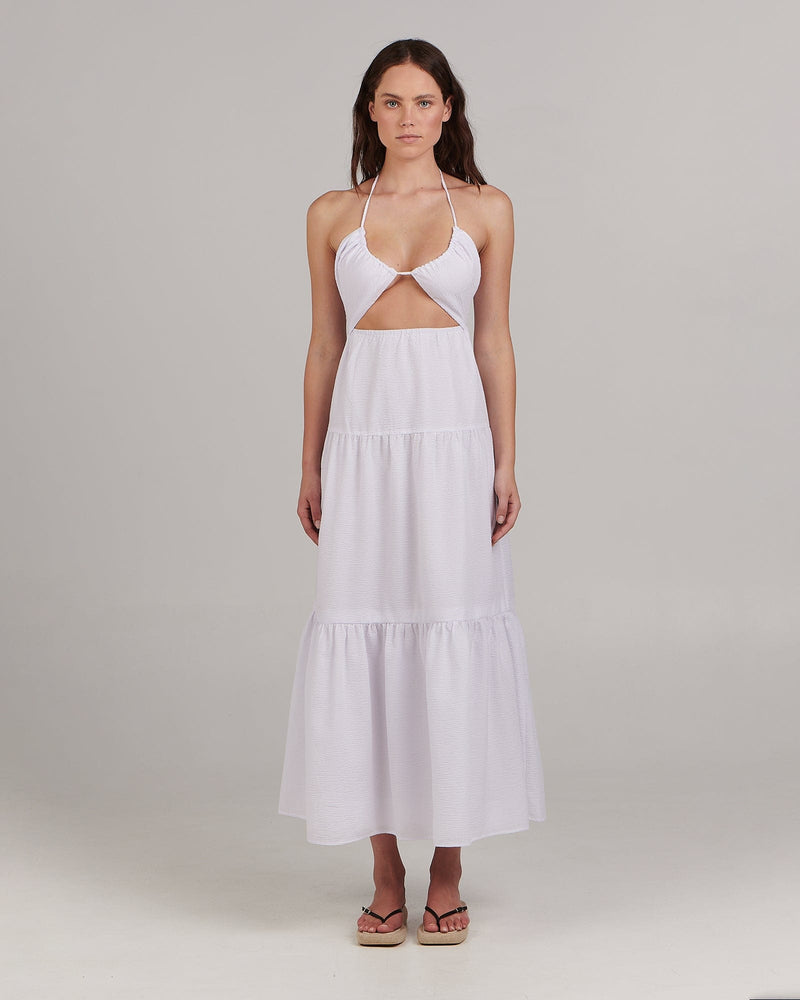 Olivia Maxi Dress - White
