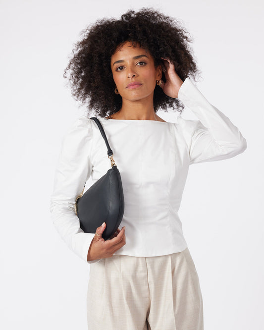 Cassia Shoulder Bag - Black