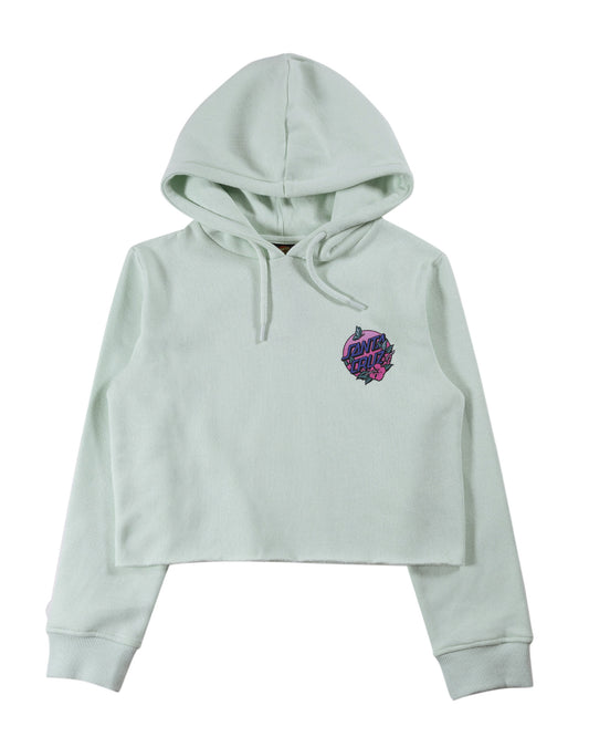 Floral Paradise Chest Hoody - Cream