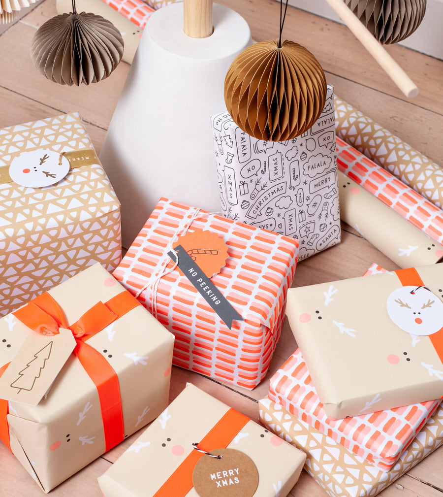 Gift Wrapping Roll - Strokes