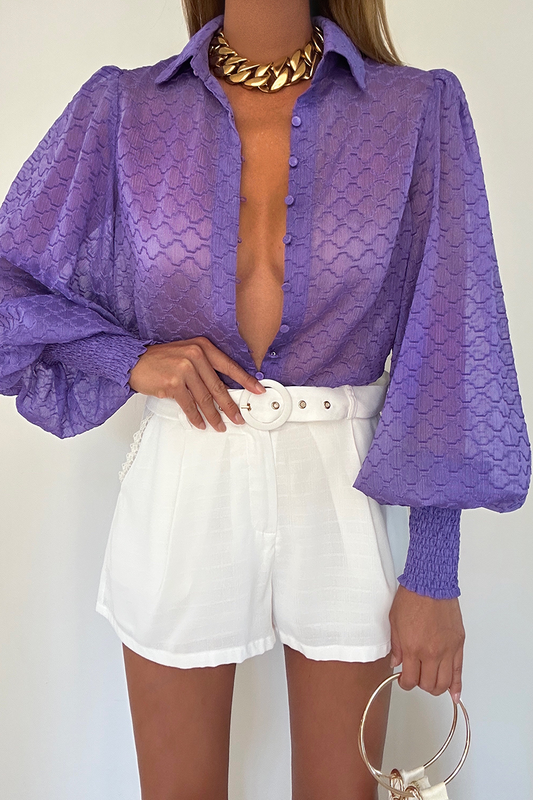 Melina Shirt - Purple